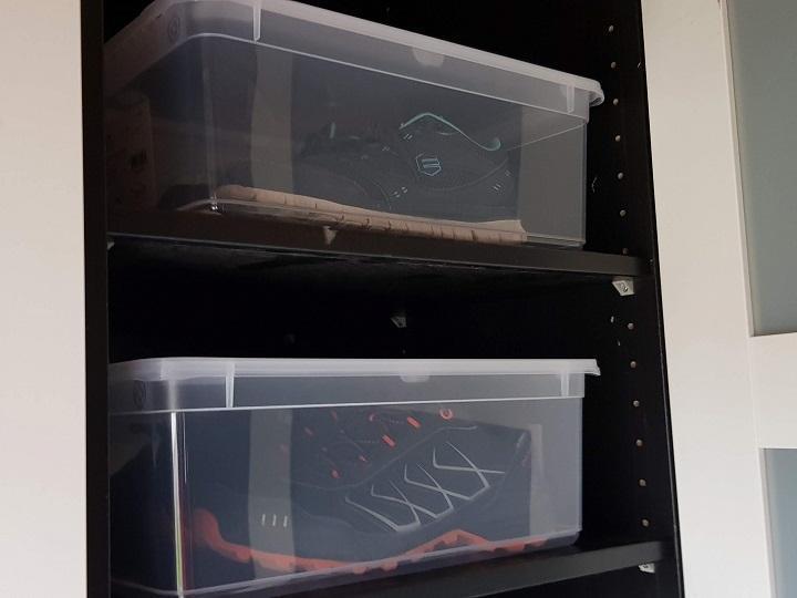 Can You Store Shoes in Plastic Boxes?